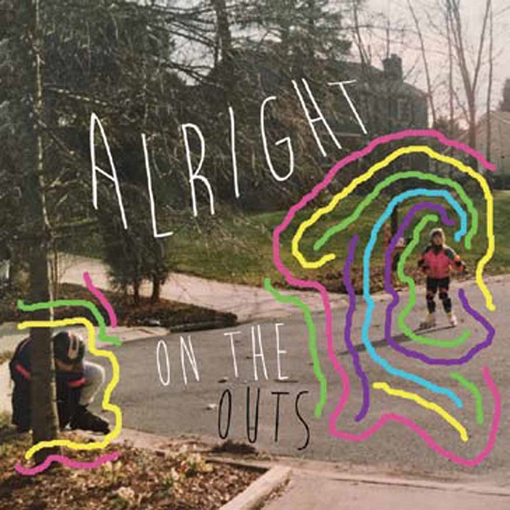 Alright - On The Outs (Goldenrod Coloured Cassette) - Indie - MC