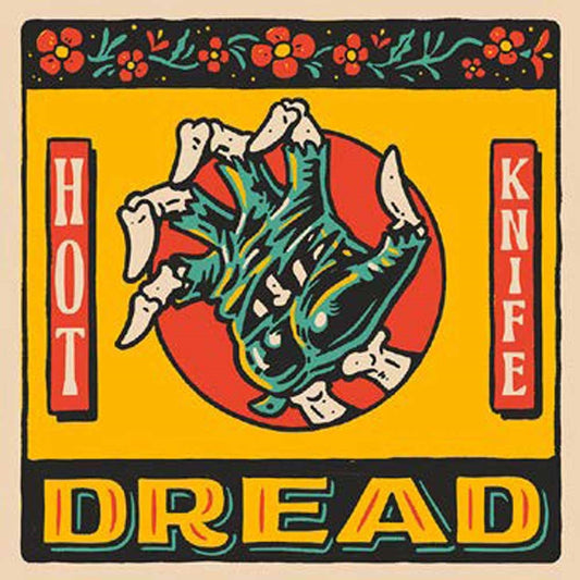 Hot Knife - Dread (Orange/Yellow Splatter Vinyl) - Punk - 10