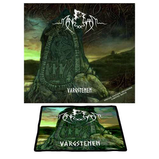 Manegarm - Vargstenen (The Wolfstone) - O-Card + Patch - Folk/Pagan Metal - CDD