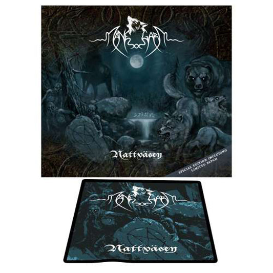 Manegarm - Nattväsen (O-Card + Patch) - Folk/Pagan Metal - CDD
