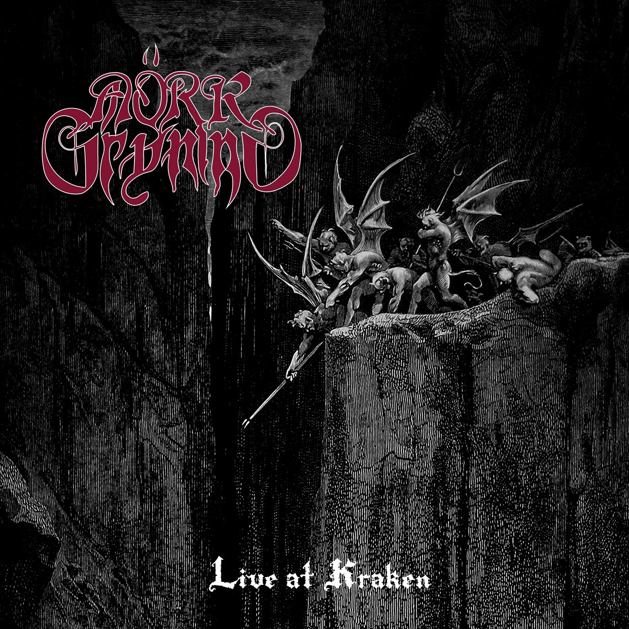 Mork Gryning - Live At Kraken - Black Metal - 10