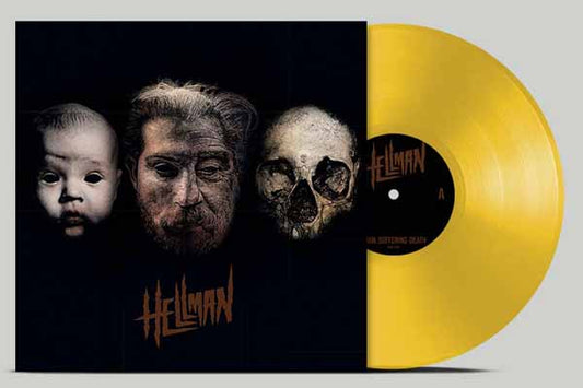 Hellman - Born, Suffering, Death (Transparent Yellow Vinyl) - Death Metal - LP