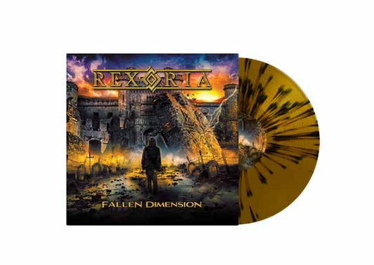 Rexoria - Fallen Dimension (Ltd Splatter Gold/Black) - Metal - LP