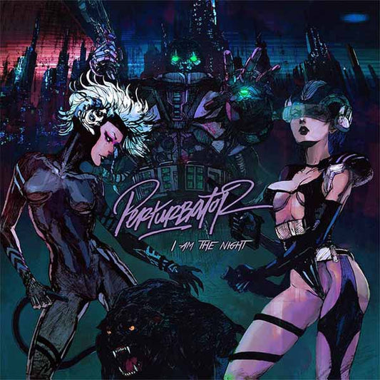 Perturbator - I Am The Night (Frosted Clear Vinyl) - Electronic - DLP
