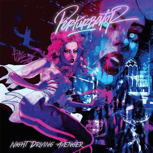 Perturbator - Night Driving Avenger (Frosted Clear Vinyl) - Electronic - LP