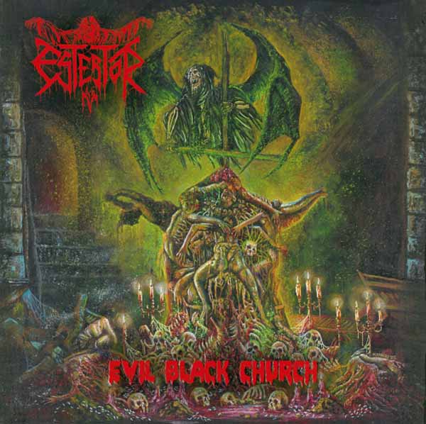 Estertor - Evil Black Church - Death Metal - CD