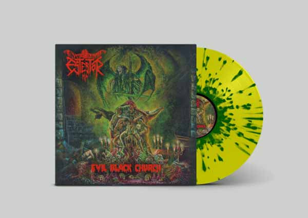 Estertor - Evil Black Church (Splatter Vinyl) - Death Metal - LP