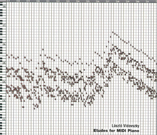 Laszlo Vidovszky - Etudes For Midi Piano - Classical - CD
