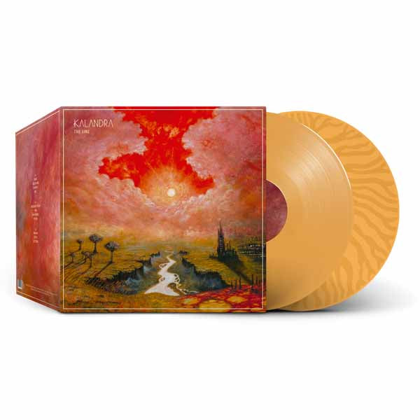 Kalandra - The Line (Mustard Vinyl + Etched D Side) - Folk/Pagan Metal - DLP