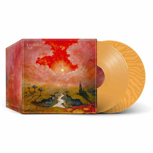 Kalandra - The Line (Mustard Vinyl + Etched D Side) - Folk/Pagan Metal - DLP