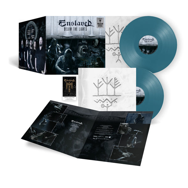 Enslaved - Below The Lights (Cinematic Tour 2020) (Aqua Blue Vinyl) - Black Metal - DLP