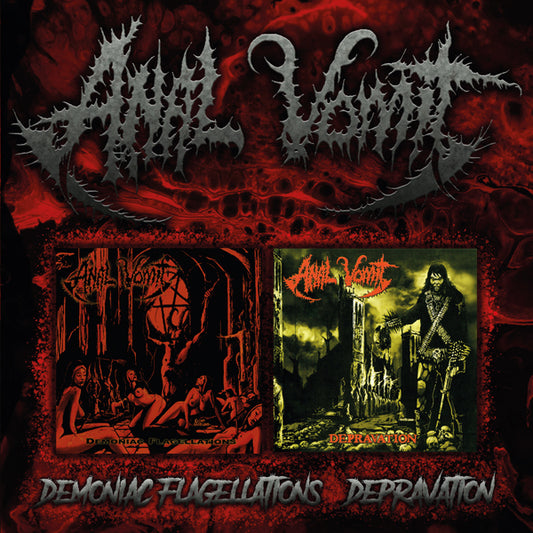 Anal Vomit - Demoniac Flagellations / Depravation (2Cd) - Black Metal - DCD