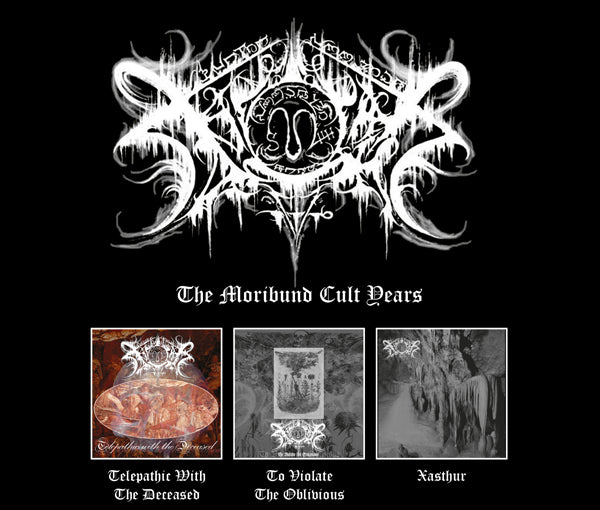 Xasthur - The Moribund Cult Years (3Cd) - Black Metal - 3CD