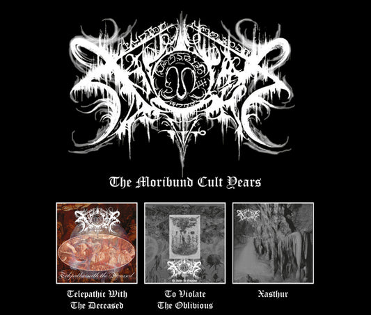 Xasthur - The Moribund Cult Years (3Cd) - Black Metal - 3CD