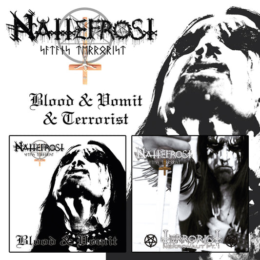 Nattefrost - Blood & Vomit + Terrorist (2Cd) - Black Metal - DCD