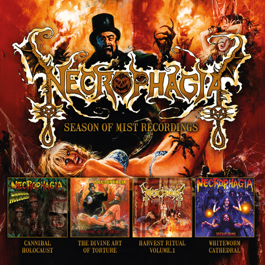 Necrophagia - Season Of Mist Recordings (4Cd) - Death Metal - 4CD