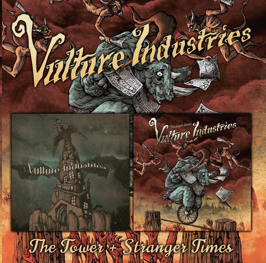 Vulture Industries - The Tower + Stranger Times (2Cd) - Rock - DCD