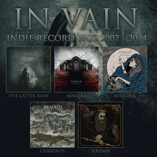 In Vain - Indie Recordings 2007 - 2024 (5Cd) - Death Metal - 5CD