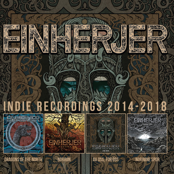 Einherjer - Indie Recordings 2014 - 2018 (4Cd) - Metal - 4CD