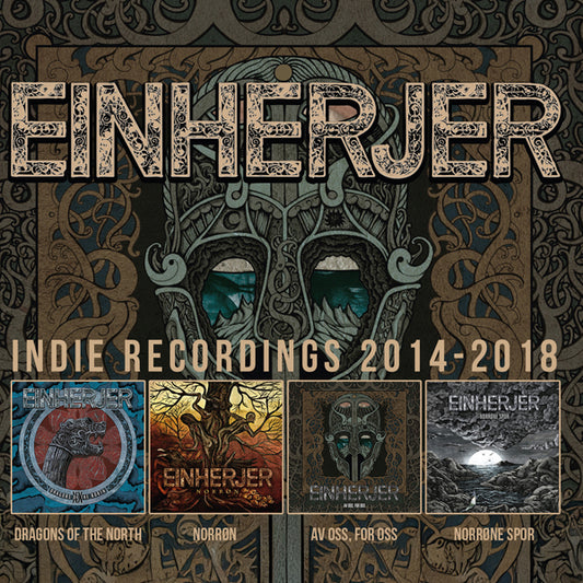 Einherjer - Indie Recordings 2014 - 2018 (4Cd) - Metal - 4CD