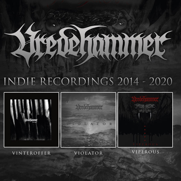 Vredehammer - Indie Recordings 2014 - 2020 (3Cd) - Black Metal - 3CD