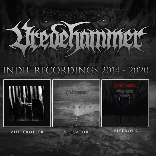 Vredehammer - Indie Recordings 2014 - 2020 (3Cd) - Black Metal - 3CD