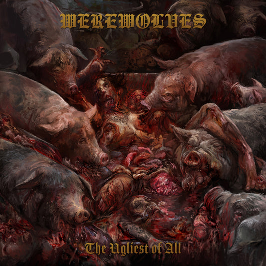 Werewolves - The Ugliest Of All (Red Vinyl) - Death Metal - LP