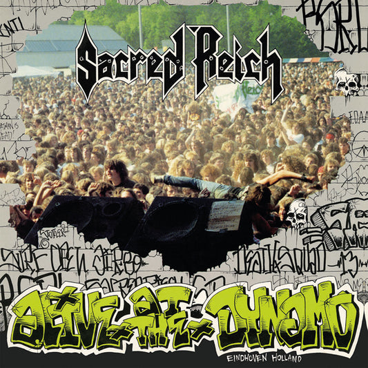 Sacred Reich - Alive At The Dynamo (Clear Vinyl) - Thrash Metal - LP