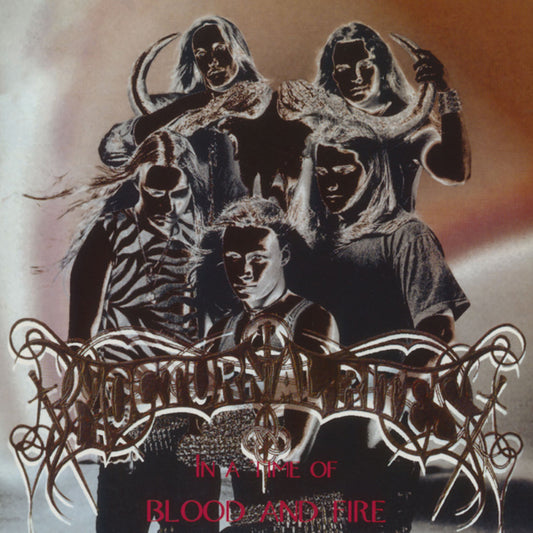 Nocturnal Rites - In A Time Of Blood And Fire (Clear Vinyl) - Metal - LP