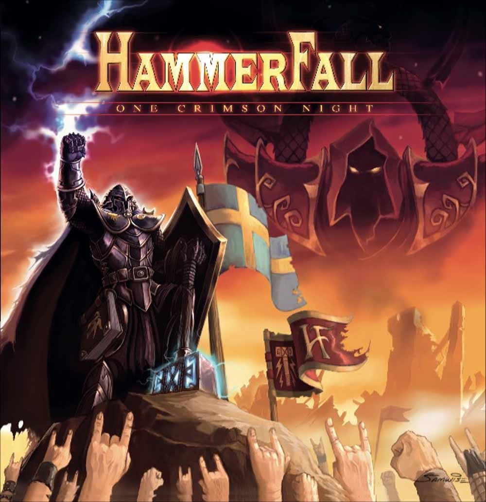 Hammerfall - One Crimson Night (Live) (3Lp Clear Vinyl) - Metal - 3LP