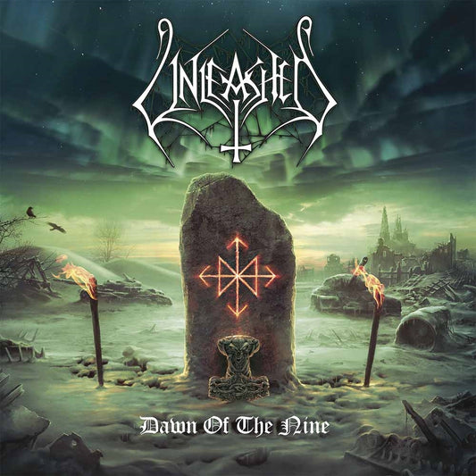 Unleashed - Dawn Of The Nine (Green W/ Purple & Black Splatter) - Death Metal - LP