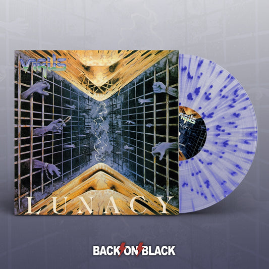 Virus - Lunacy (Clear W/ Blue Splatter Vinyl) - Thrash Metal - LP