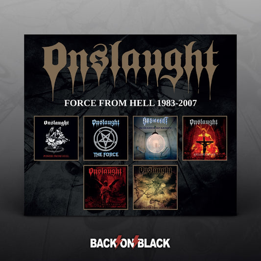 Onslaught - Force From Hell 1983 -2007 (6Cd) - Metal - CDB