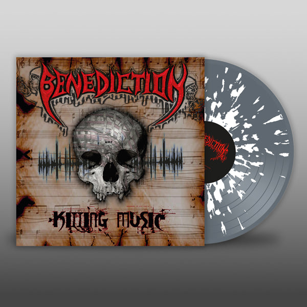 Benediction - Killing Music (Grey W/ White Splatter Vinyl) - Death Metal - LP