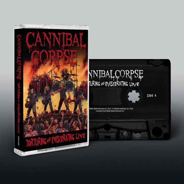 Cannibal Corpse - Torturing And Eviscerating Live - Death Metal - MC
