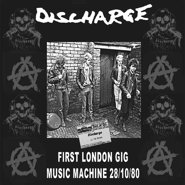 Discharge - Live At The Music Machine 1980 (Clear Vinyl) - Punk - LP