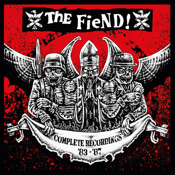 Fiend, The - Complete Recordings 1983-1987 (Red Vinyl 2Lp) - Punk - DLP