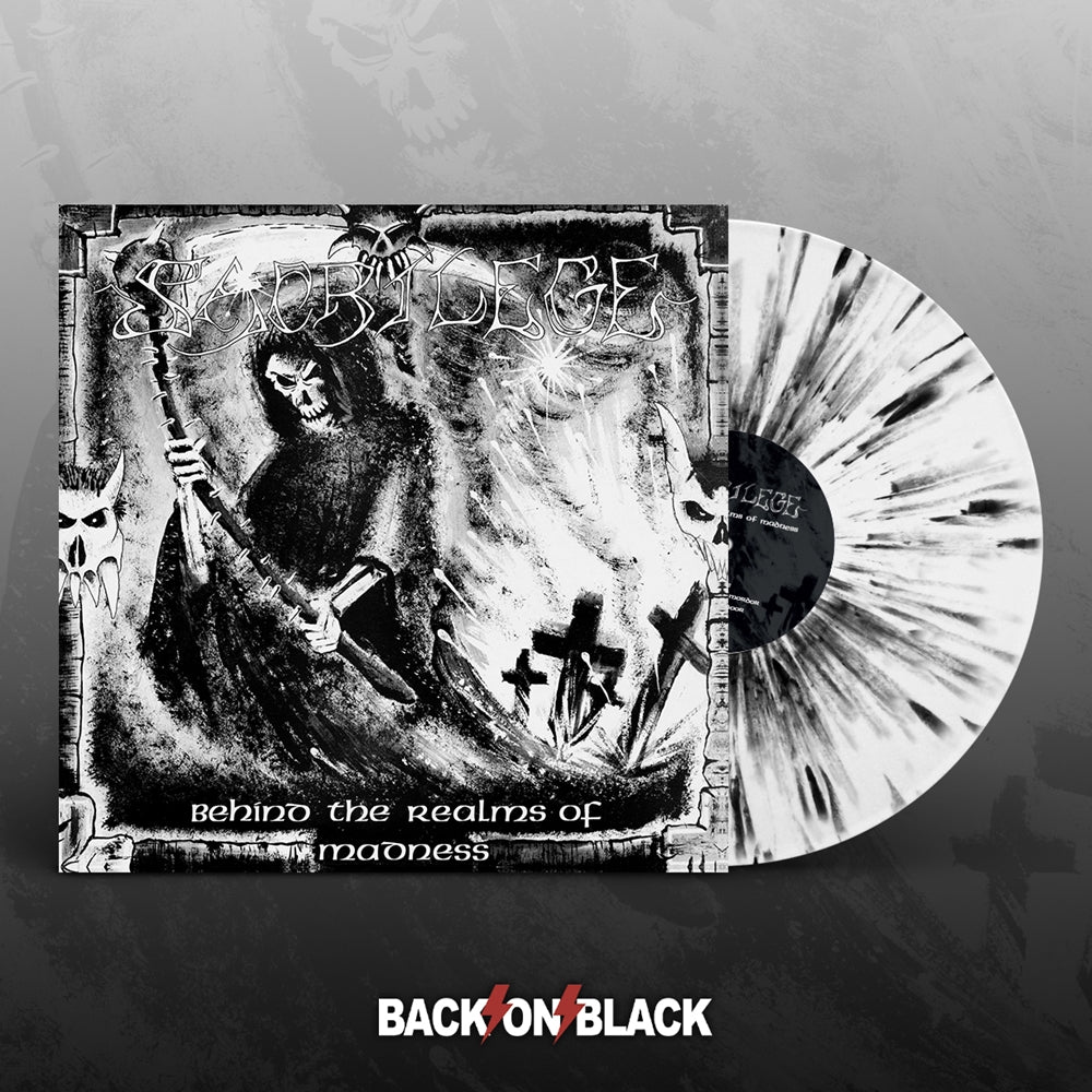 Sacrilege - Behind The Realms Of Madness (White W/ Black Splatter Vinyl 2Lp) - Metal - DLP