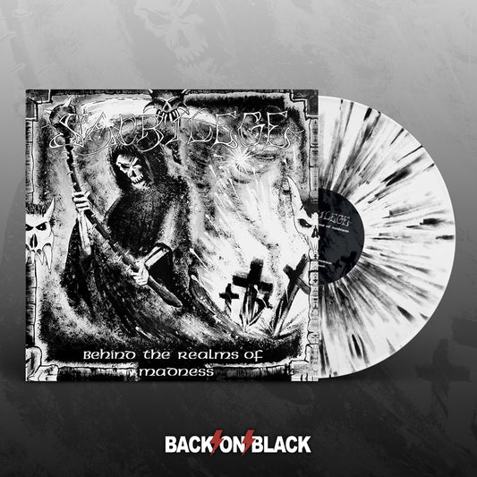 Sacrilege - Behind The Realms Of Madness (White W/ Black Splatter Vinyl 2Lp) - Metal - DLP