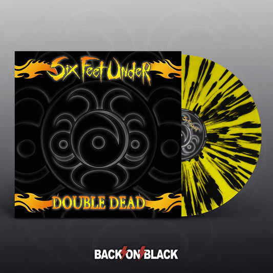 Six Feet Under - Double Dead Redux (Yellow W/ Black Splatter Vinyl 2Lp) - Death Metal - DLP