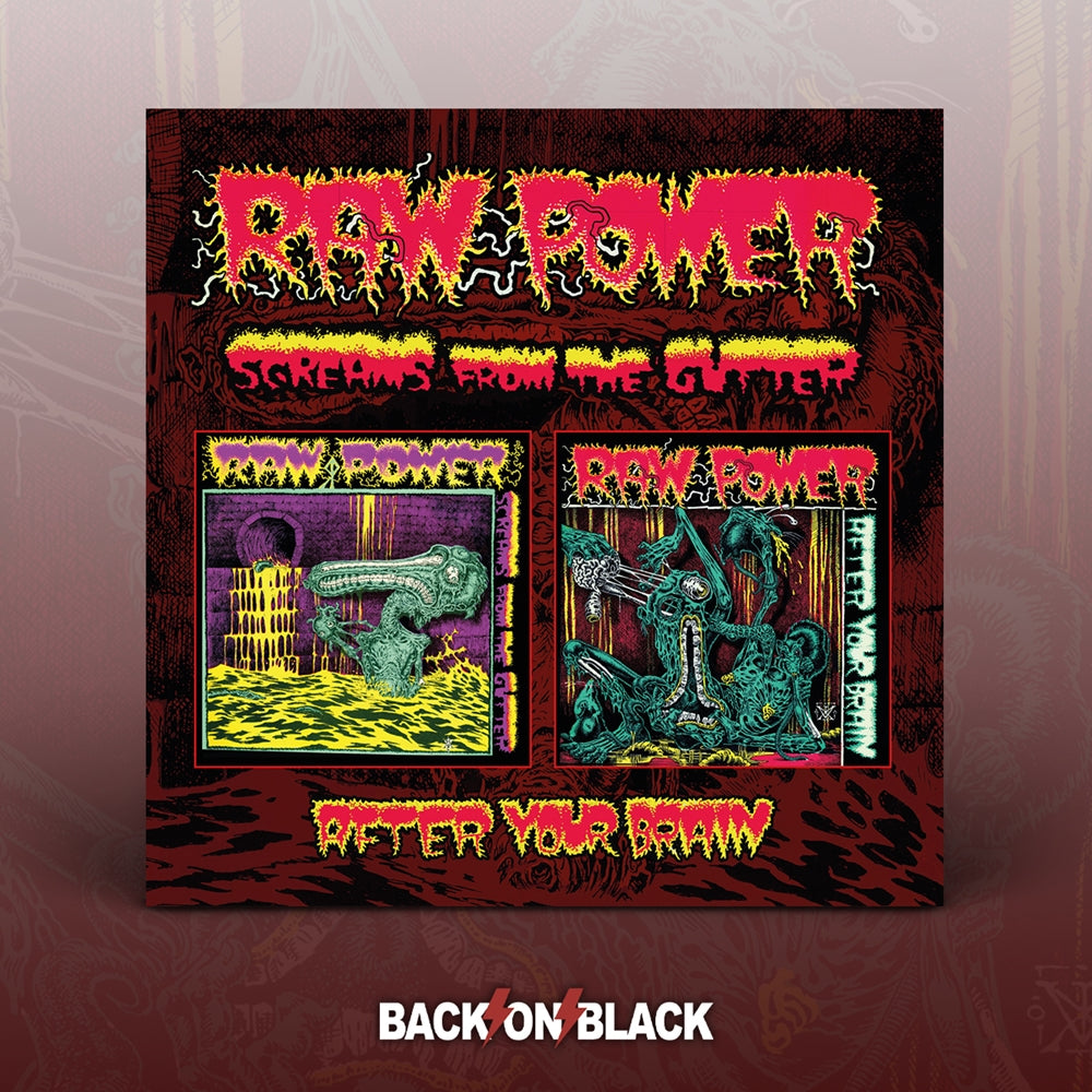 Raw Power - Screams From The Gutter /  After Your Brain - Punk - CD