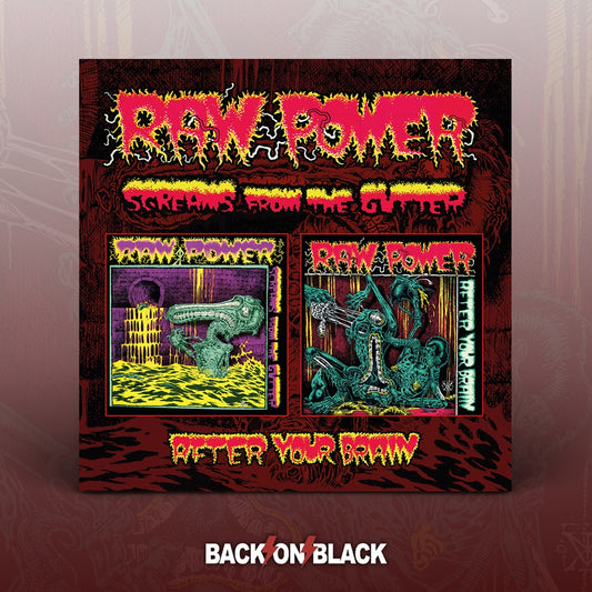 Raw Power - Screams From The Gutter /  After Your Brain - Punk - CD