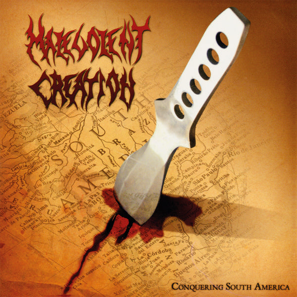 Malevolent Creation - Conquering South America  (Red Vinyl 2Lp) - Death Metal - DLP
