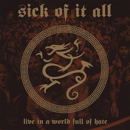 Sick Of It All - Live In A  World Full Of Hate (Clear Vinyl) - Hardcore - Music Vinyl LP