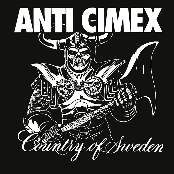 Anti Cimex - Absolut Country Of Sweden (White W/ Red Splatter Vinyl) - Punk - LP