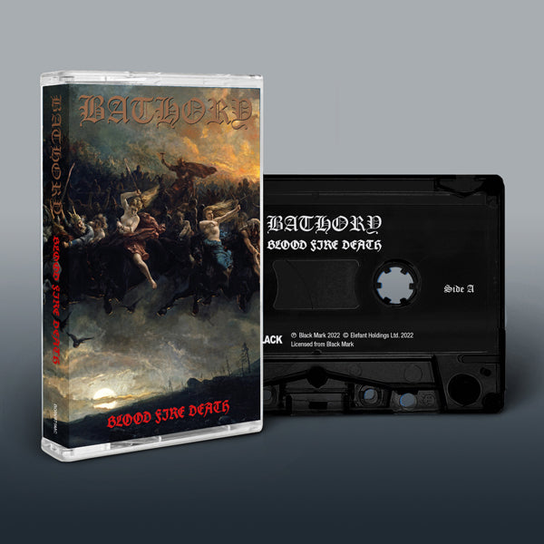 Bathory - Blood Fire Death - Black Metal - MC