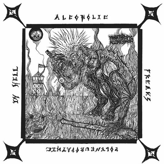 Misanthropic Aggression - Alcoholic Polyneuropathic Freaks In Hell - Death Metal - 7