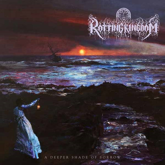 Rotting Kingdom - A Deeper Shade Of Sorrow (Purple, Pink Swirl Vinyl) - Doom Metal - LP