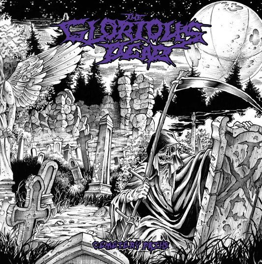 Glorious Dead, The - Cemetery Paths (Purple/Black With White Splatters) - Death Metal - LP