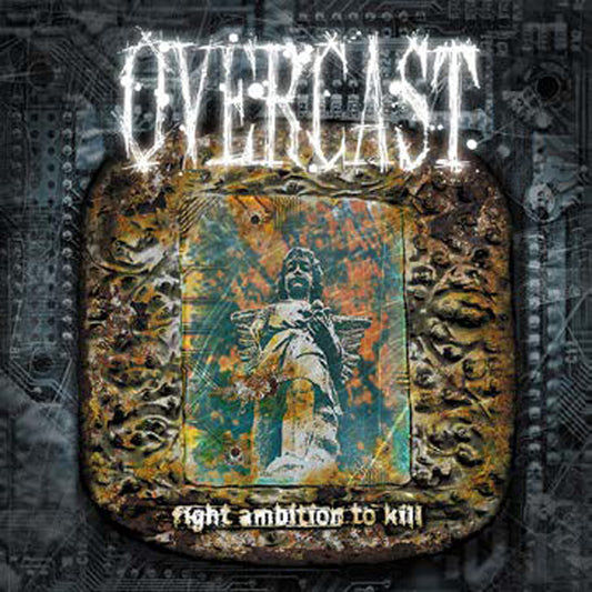 Overcast - Fight Ambition To Kill (Mint/Baby Blue Splatter) - Metal - LP